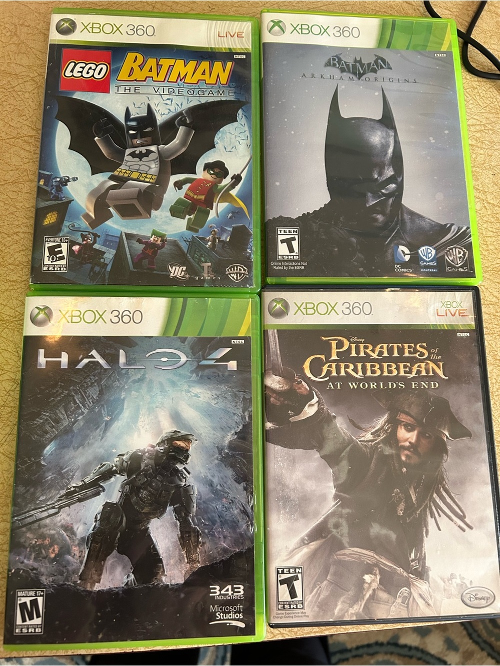 Lot of 10 Xbox 360 Video Games